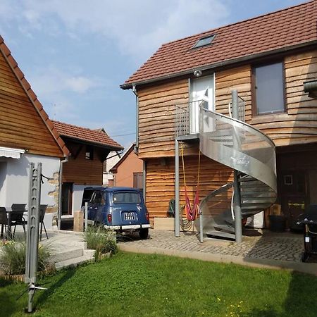 Appartement Cosy Wintzenheim + Terrasse Exterior foto