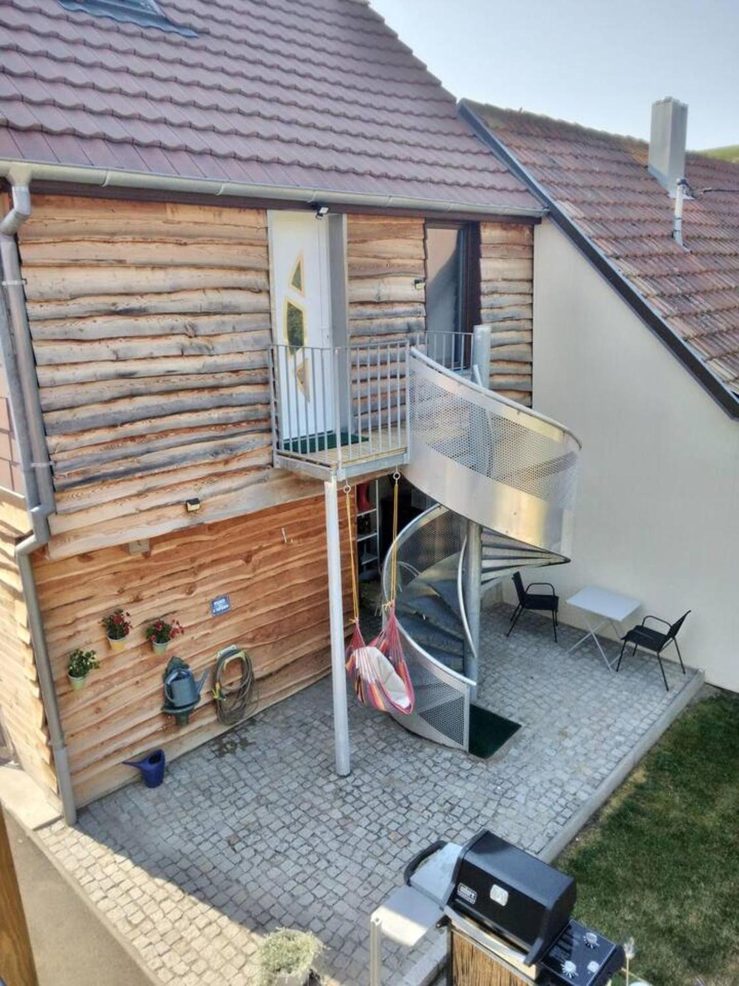 Appartement Cosy Wintzenheim + Terrasse Exterior foto